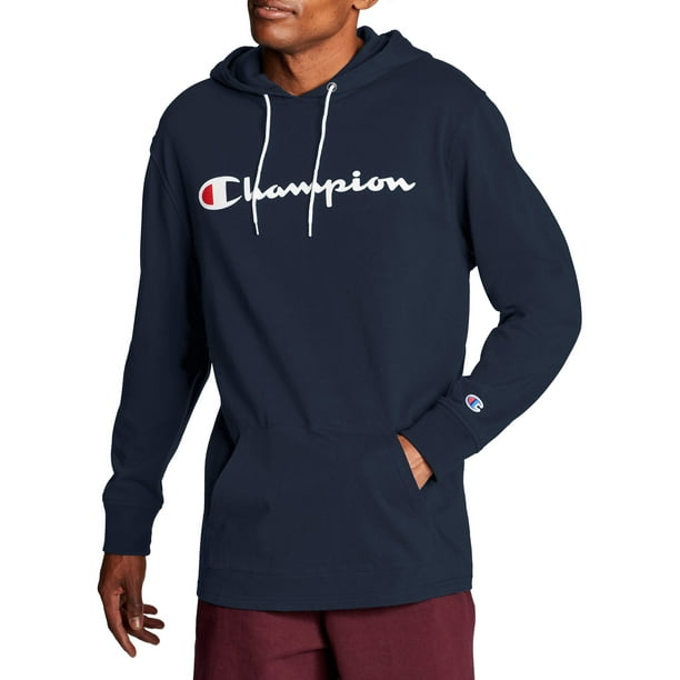 Champion Kids Hoodie Sweatshirt Athletics Pullover Script Logo Midweight Wicking